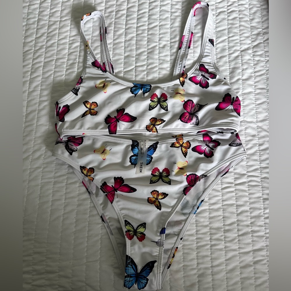 Large butterfly bikini